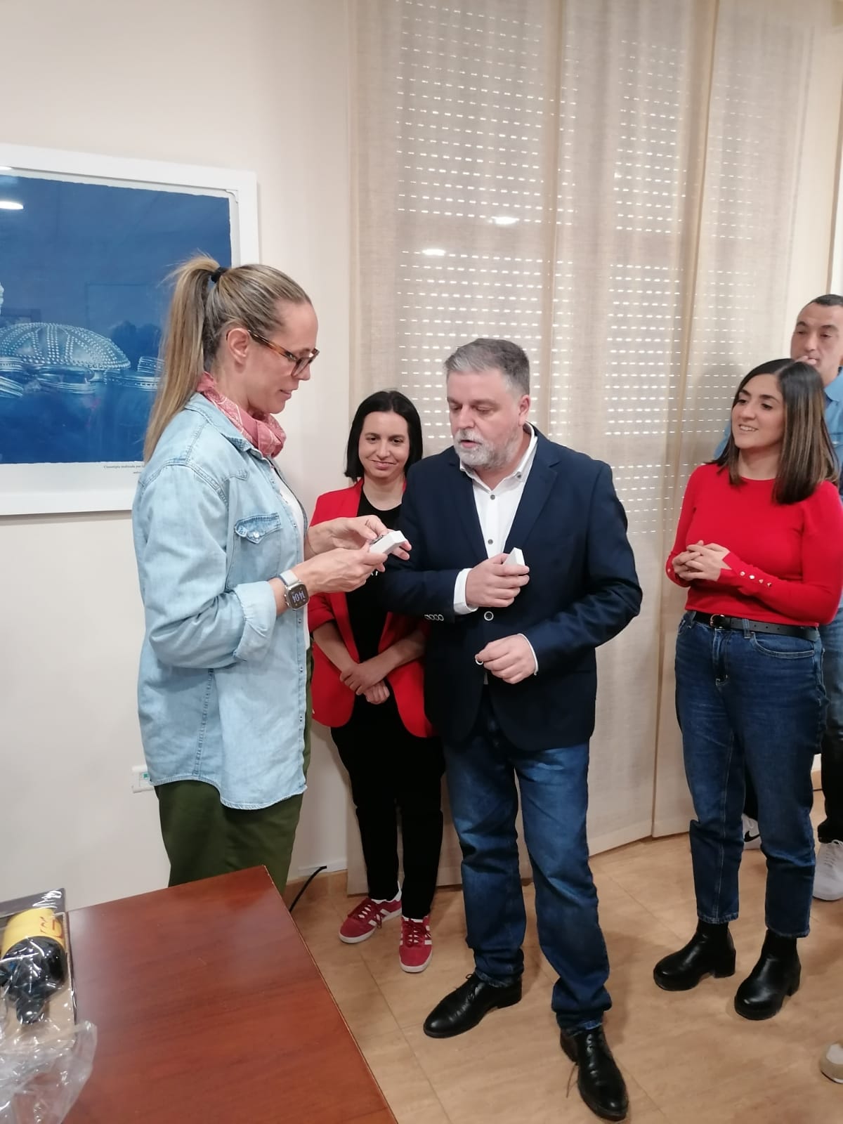 Recepción en el Ayuntamiento de Villena