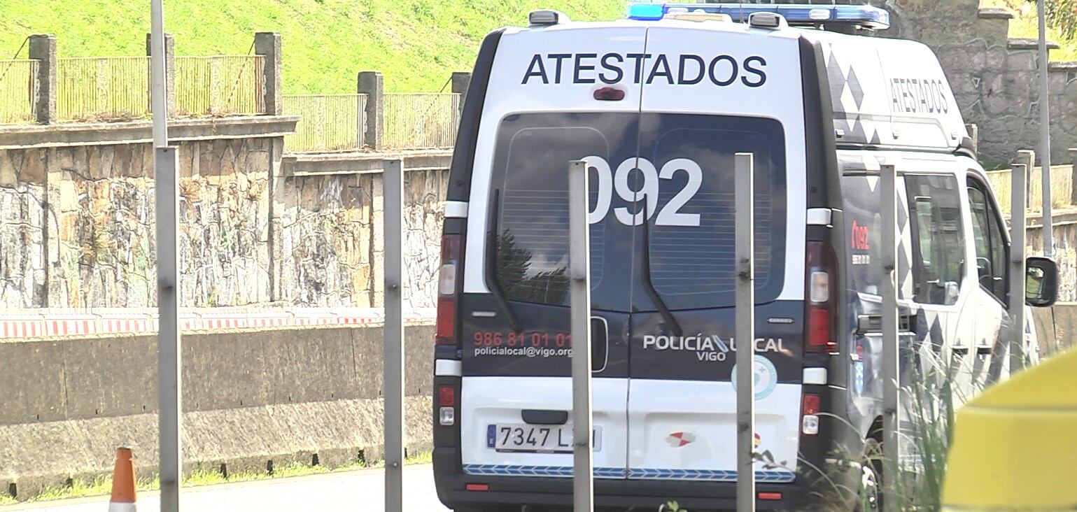 Atestados en Avenida de Madrid.