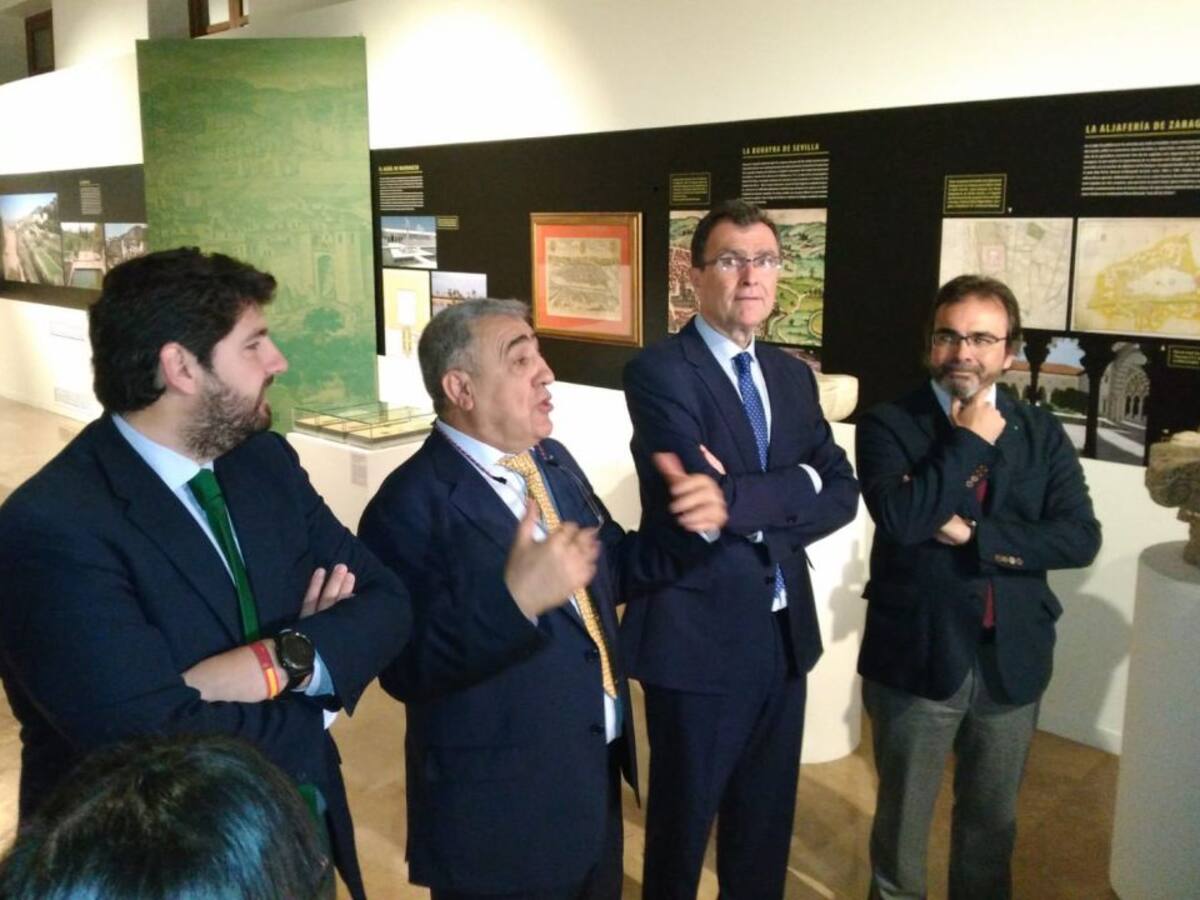 Una exposición recrea cómo eran los huertos y jardines de los que disfrutaba el Rey Lobo en el Castillejo de Monteagudo