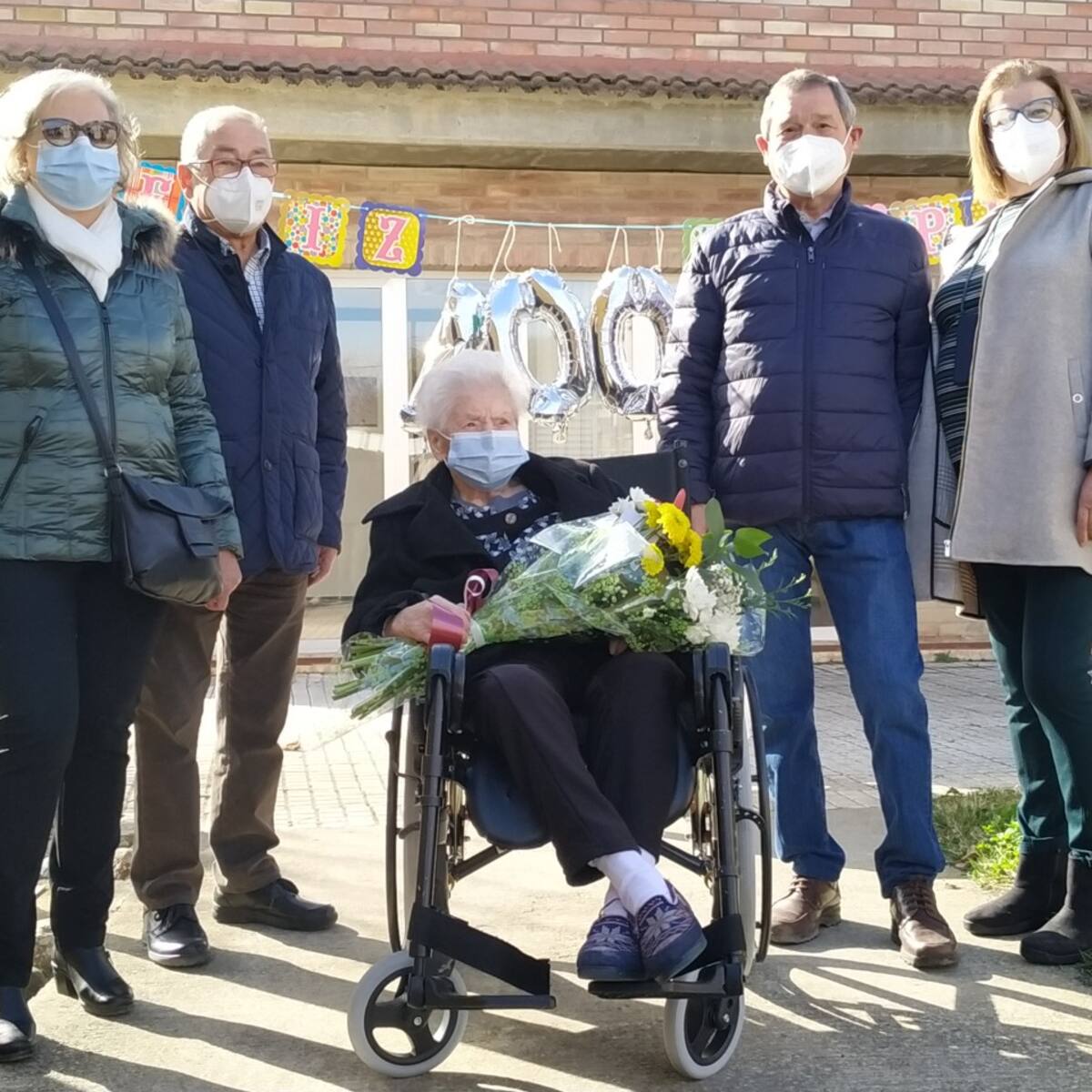 Natividad Armisén cumple 100 años en Graus