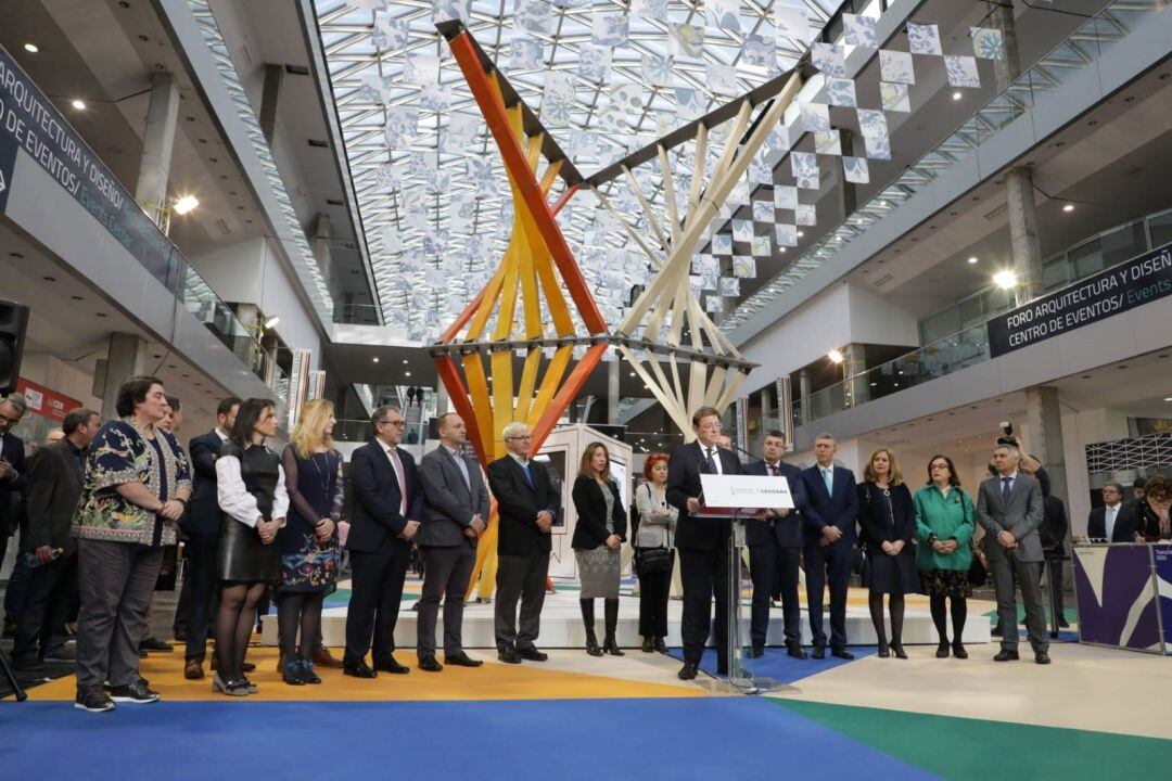 Inauguración de Cevisama en Feria Valencia