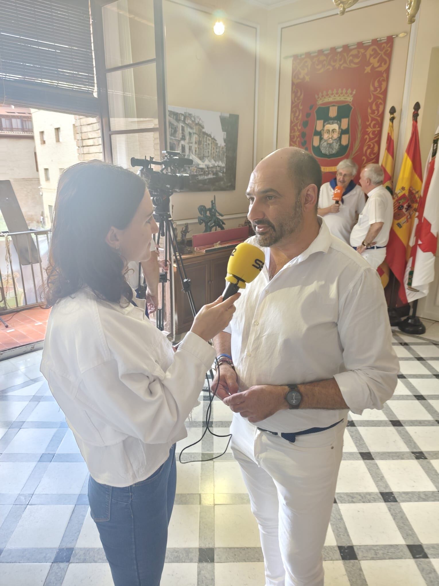 Fernando Torres, alcalde de Barbastro.