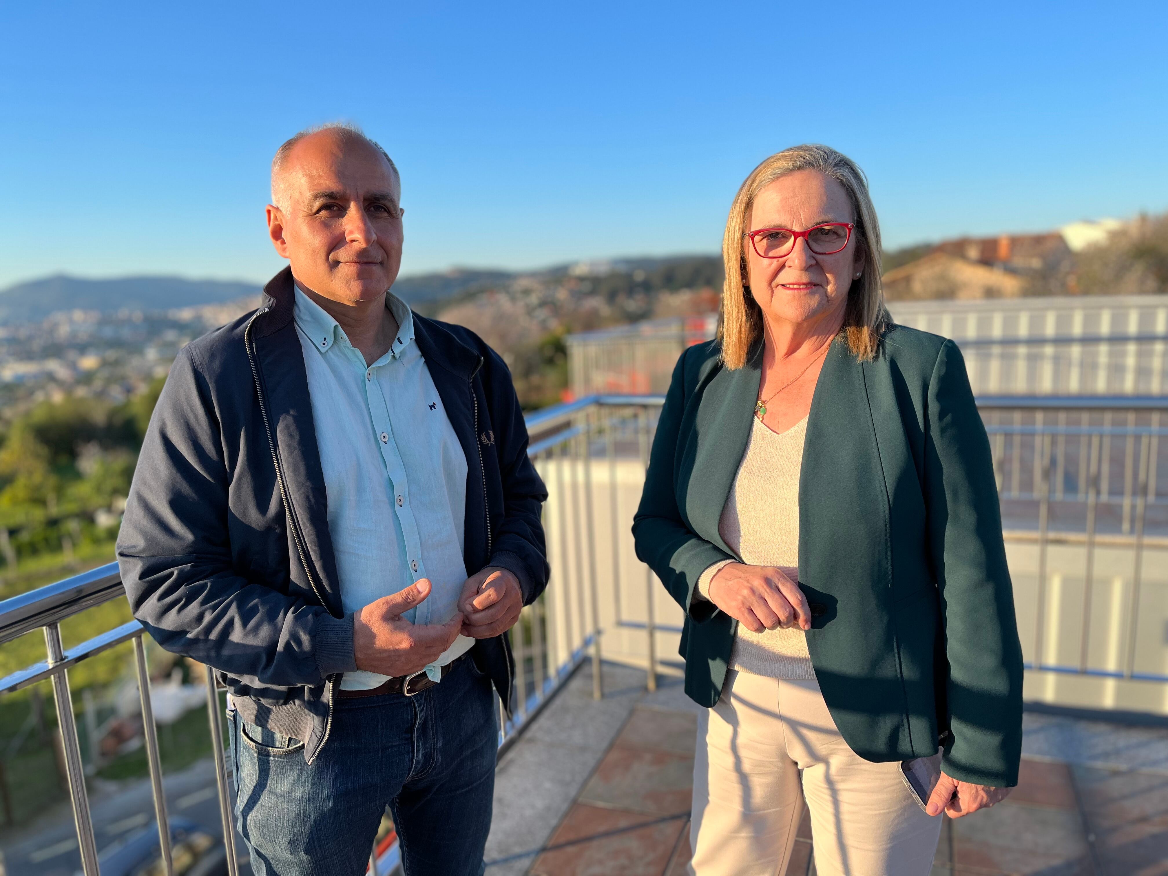 Irene Garrido y Daniel Benavides, PP de Vigo