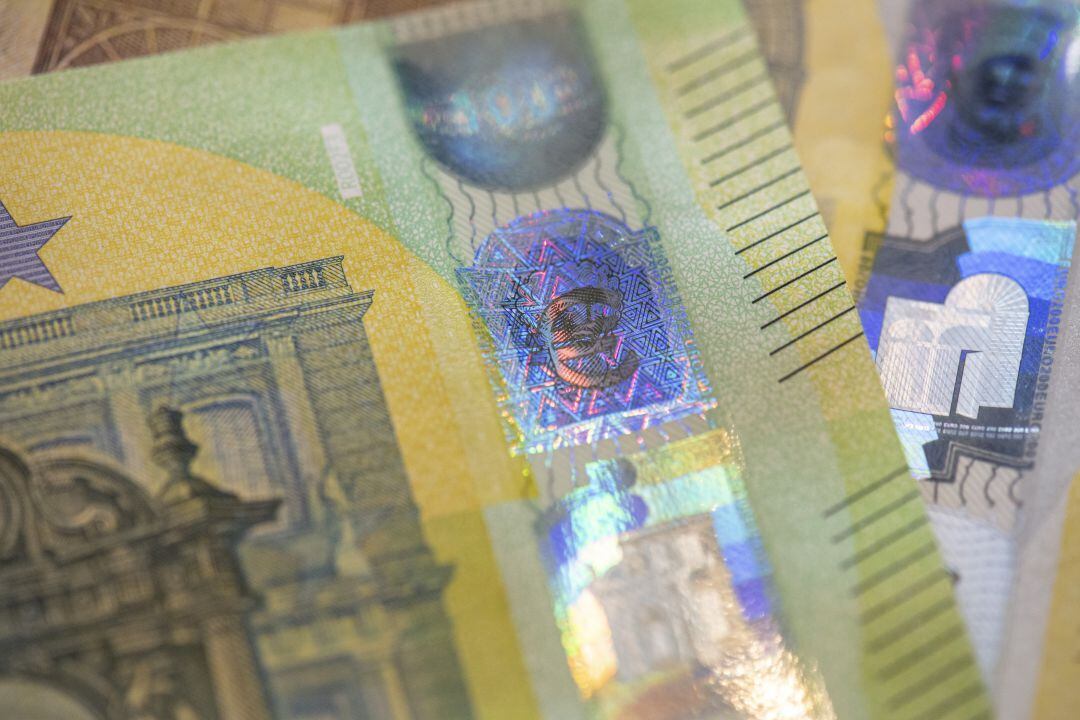 Imatge d&#039;arxiu de diversos bitllets