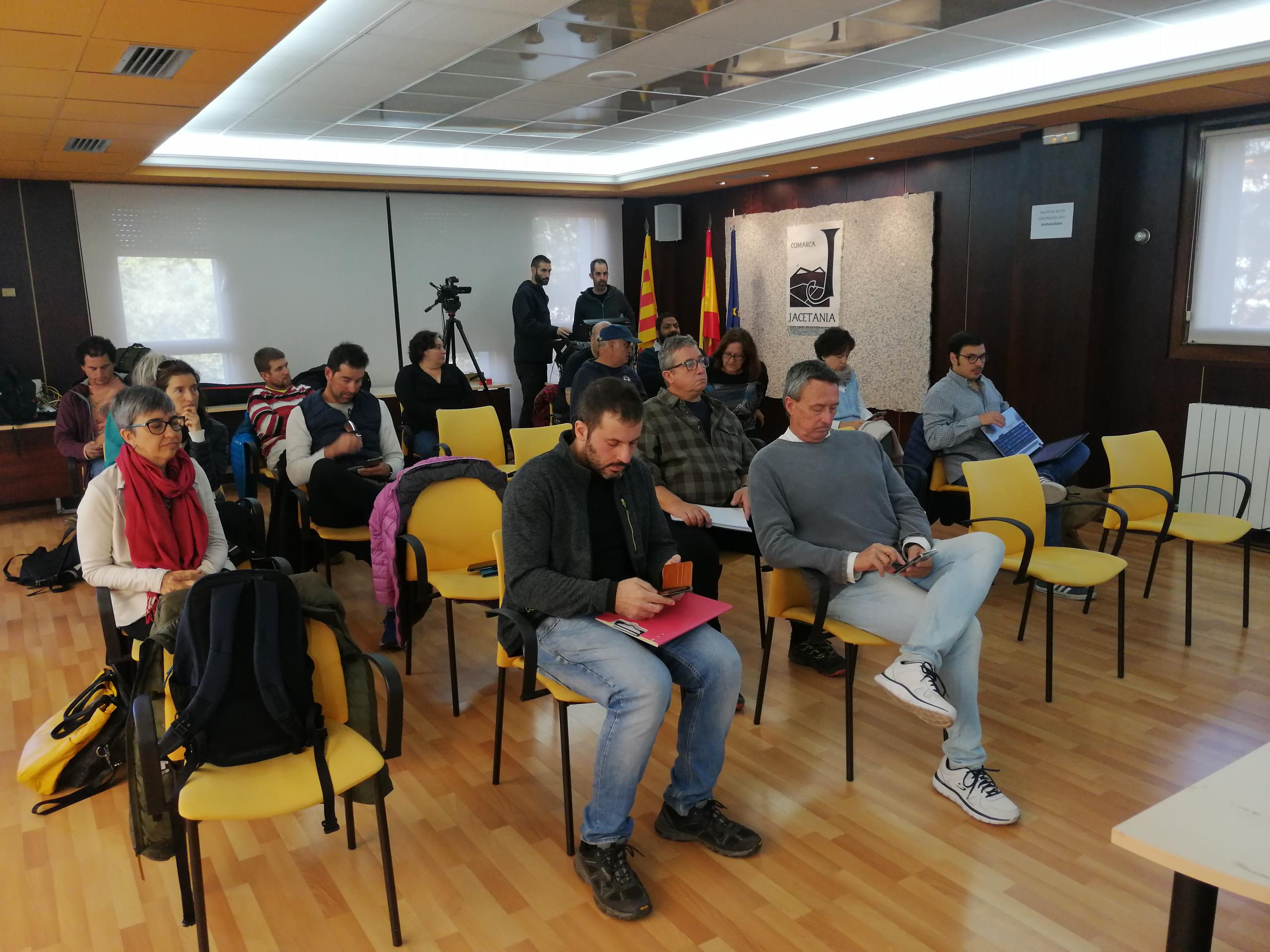 Público asistente a las Jornadas sobre cultivo ecológico de legumbras