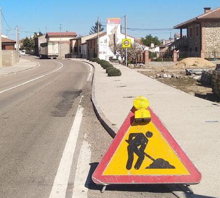 Bache a la entrada de Nava de Roa