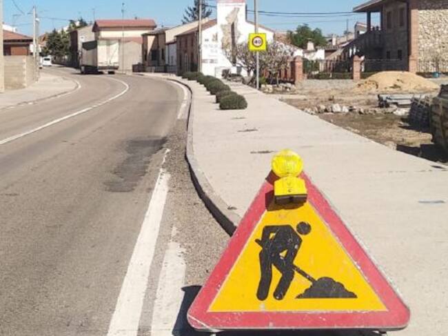 Bache a la entrada de Nava de Roa