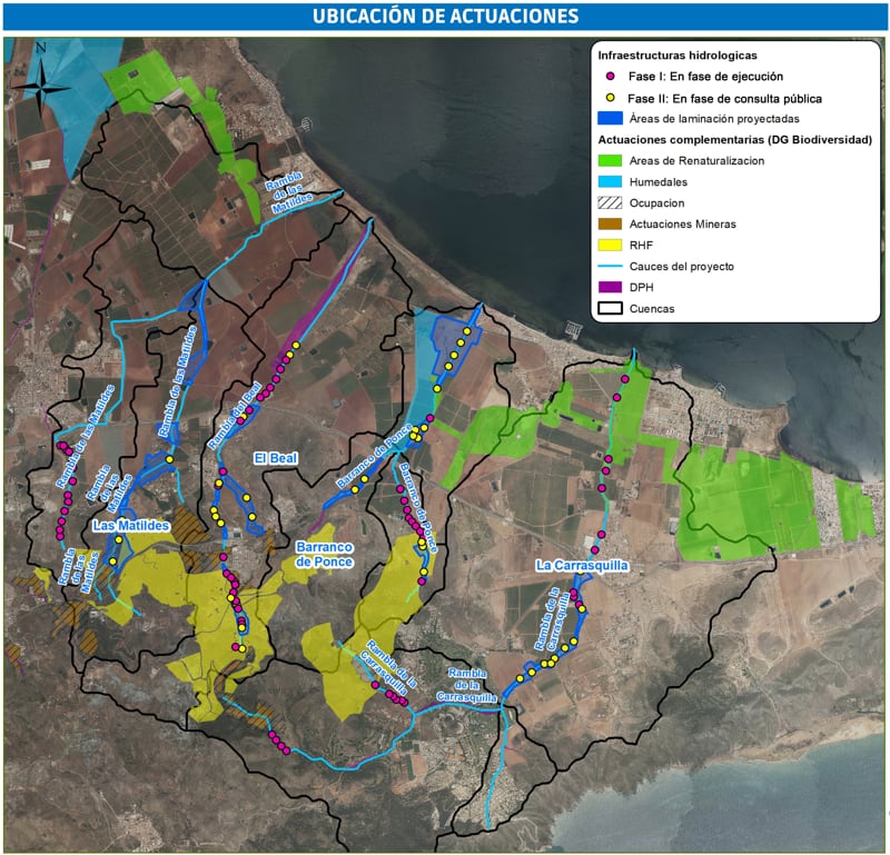 Mapa Sierra Minera