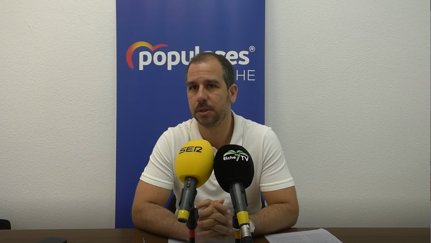 José Navarro, portavoz adjunto PP Elche