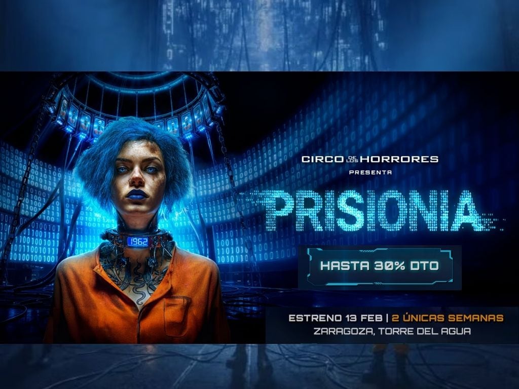 En Circo de los Horrores presenta su último espectáculo en Zaragoza, PrisionIA.
