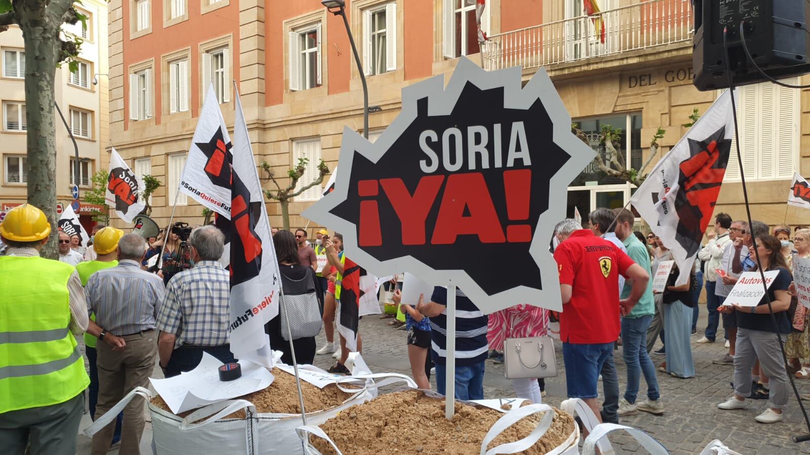 Soria ¡YA! volvió a las calles para reivindicar las autovías.