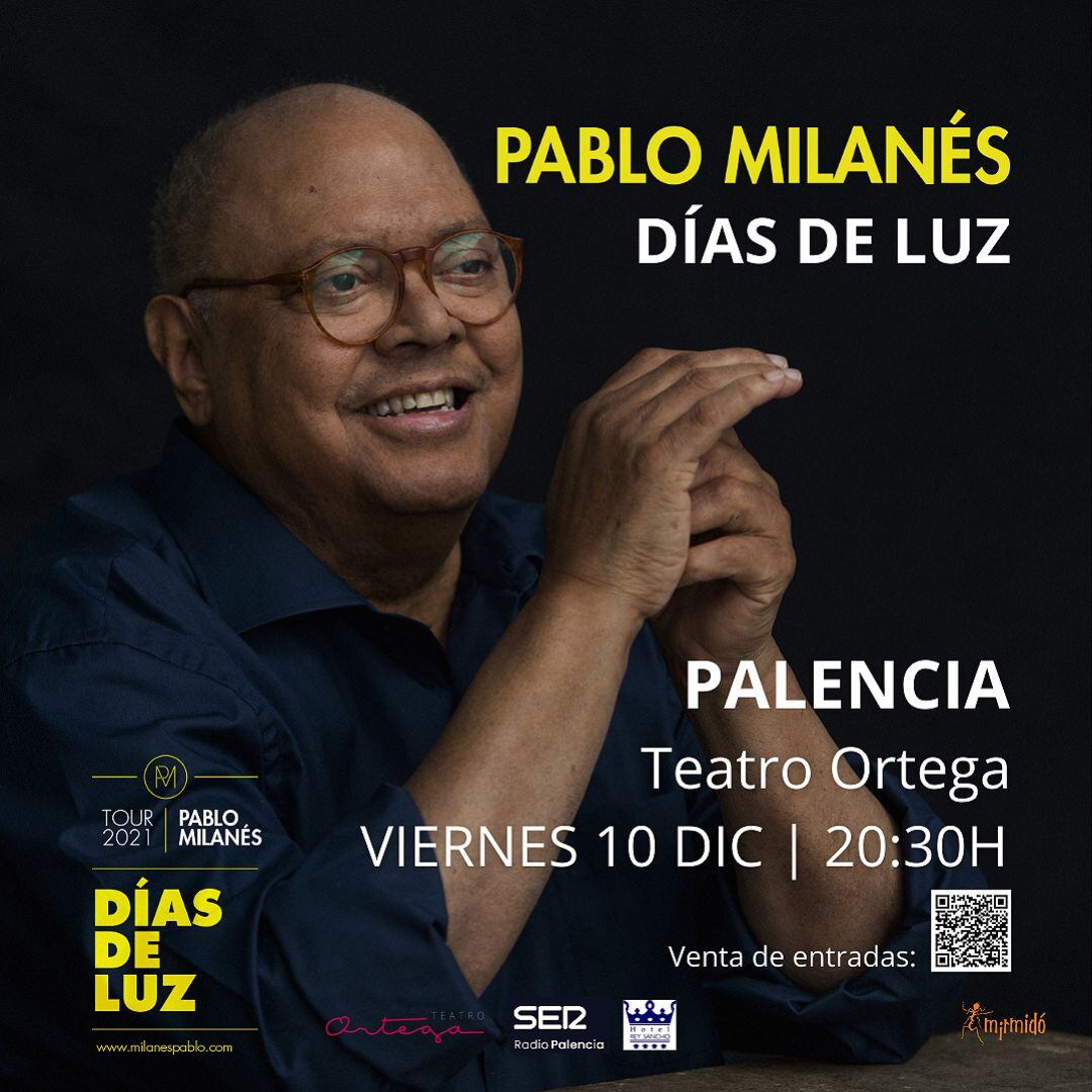 Pablo Milanés desembarca en el Teatro Ortega de Palencia tras su gira por Estados Unidos