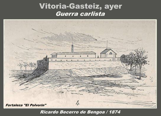 GRABADO BECERRO DE BENGOA. GUERRA CARLISTA