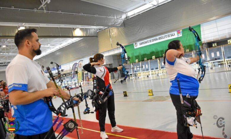 La tomellosera Belén Chacón estuvo presente en el Campeonato de España de Tiro con Arco en Sala