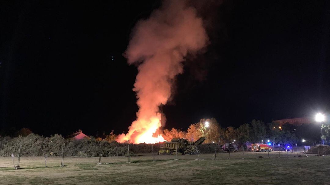 Incendio en Villaviciosa de Odón