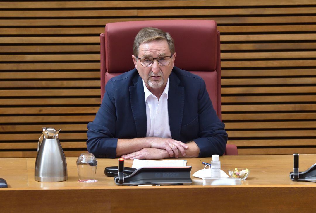 Ginés  Pérez, presidente de la Asociación de Directores de Infantil y Primaria ha comparecido en les Corts