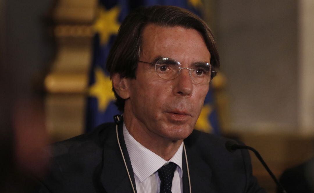 El expresidente José María Aznar.