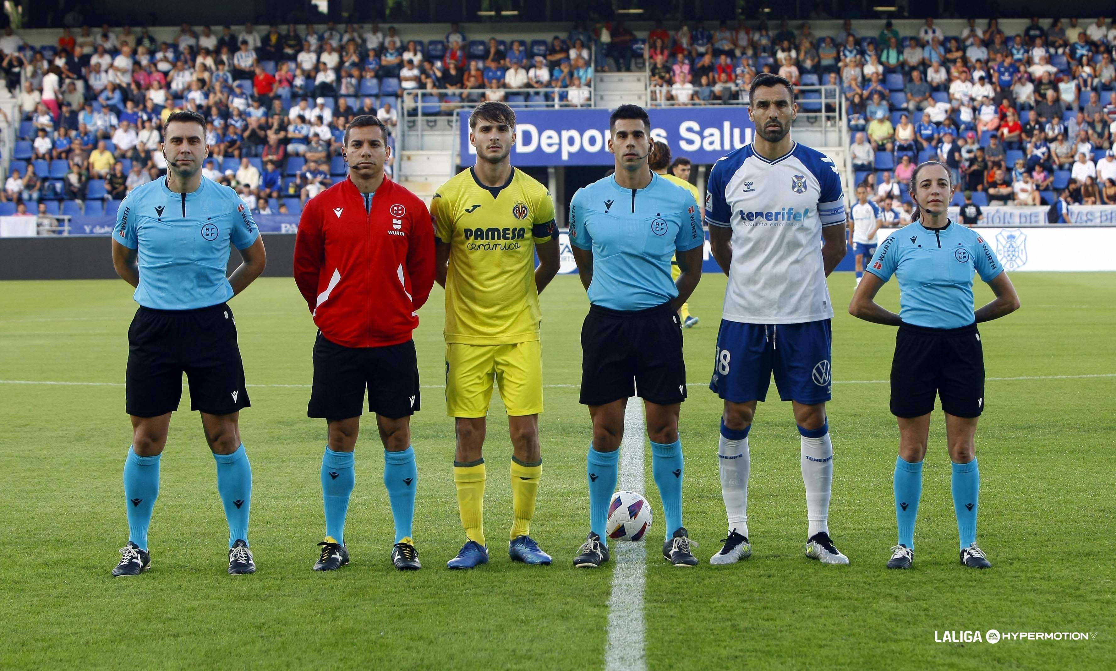 CD Tenerife y Villarreal B jugaron en la primera vuelta en el Heliodoro con triunfo visitante por 0-1 en la jornada 15, el 12 de noviembre de 2023.