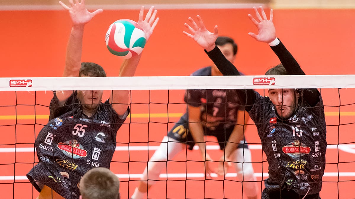 Álvaro Hernández (entrenador Moreno Sáez Sporting Soria) - El Moreno Sáez Sporting Soria se clasifica para el play-off de ascenso a Superliga 2