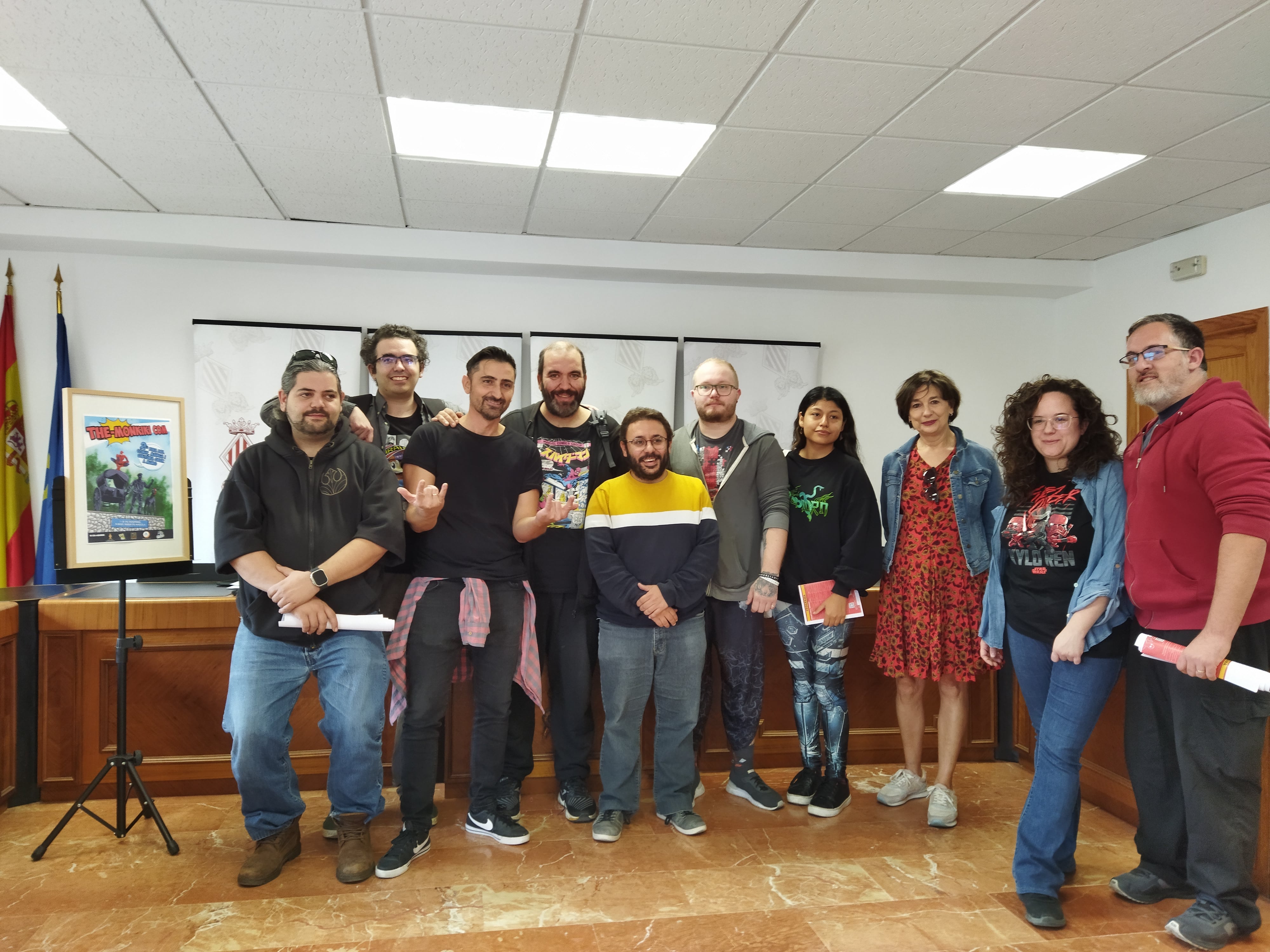 El Ayuntamiento de Muro ha acogido la presentación de la II Fira del Cómic, Manga y Cultura Geek de Muro.