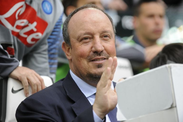 Football - Juventus v Napoli - Italian Serie A - Juventus Stadium, Turin - 23/5/15 Napoli coach Rafael Benitez before the match
 Reuters / Giorgio Perottino