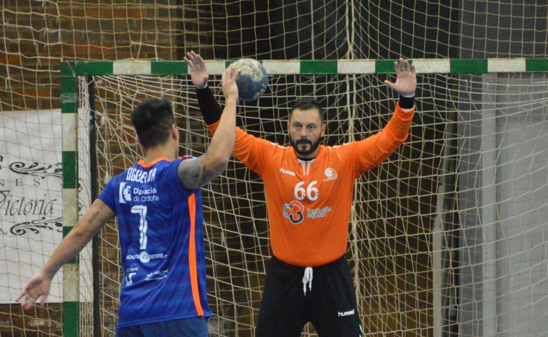 Richi Amérigo con los colores de su actual equipo, el CajaSur Córdoba.