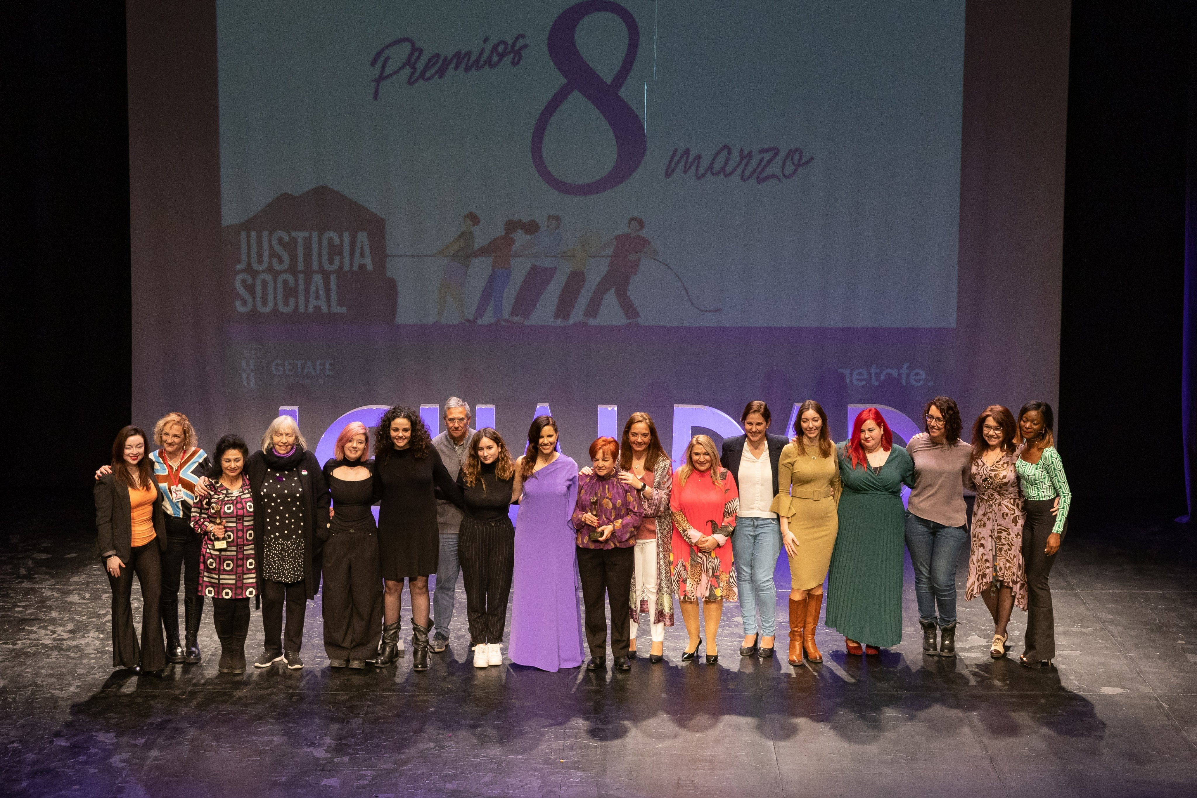 La gala de entrega en el teatro García Lorca