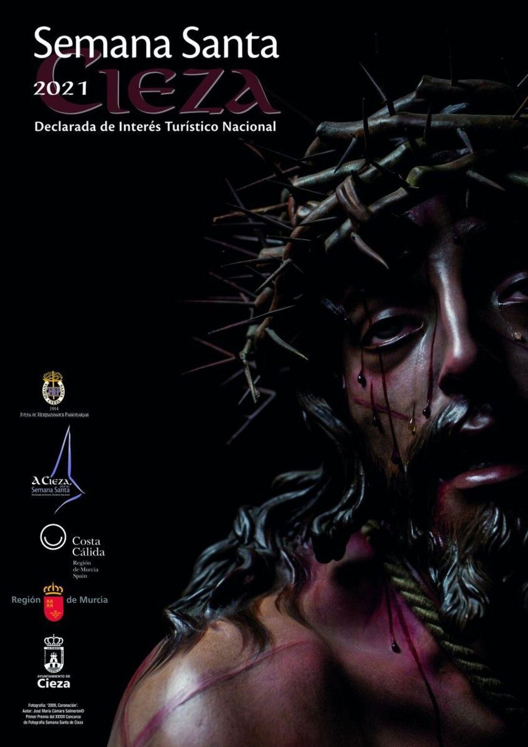 Cartel anunciador de la Semana Santa de Cieza 2021