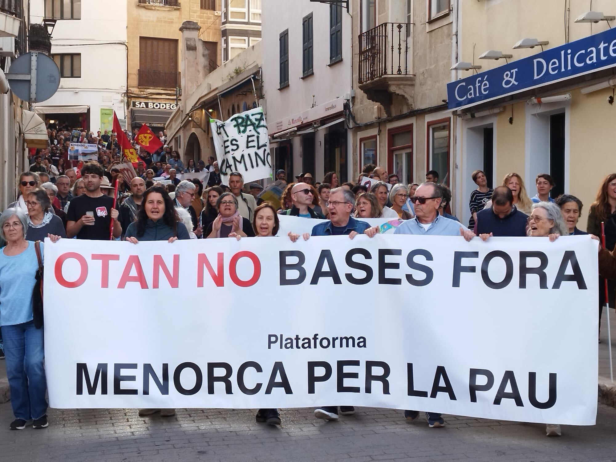 Mig miler de persones van acudir a la manifestació