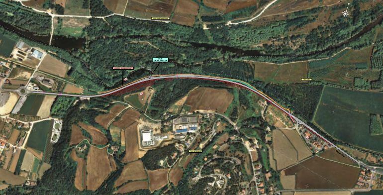 Tram que es millorarà de La Pilastra.