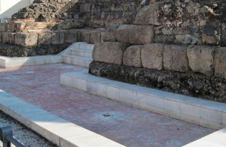 Restos del Ninfeo conocido como Castelum Aquae de Mérida