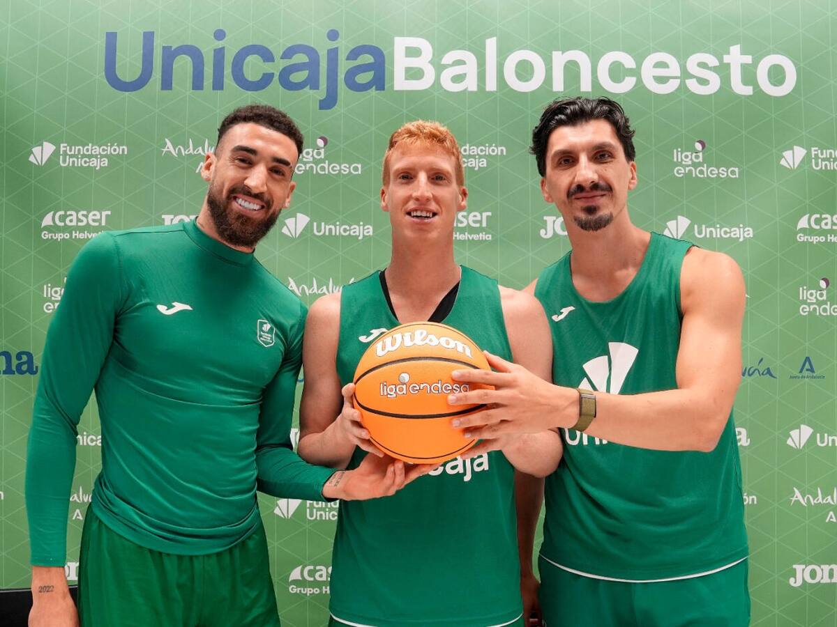 Díaz, Duarte y Djedovic mostraron su ilusión antes del comienzo de la liga regular de la ACB