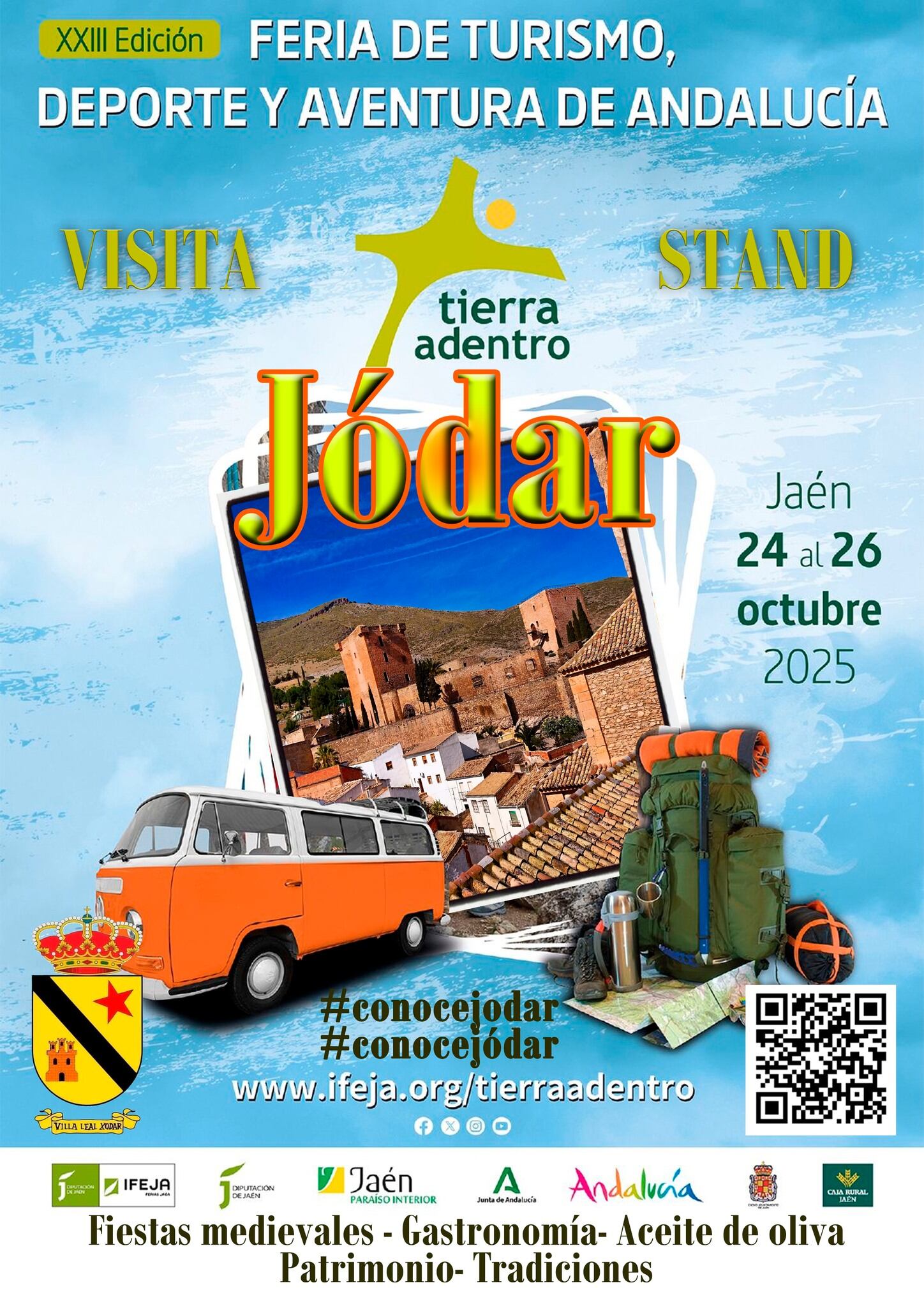 Cartel con las presentaciones de Jódar