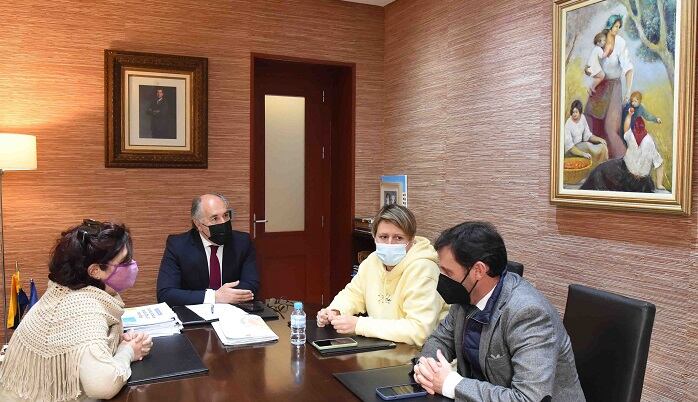 Un momento de la reunión