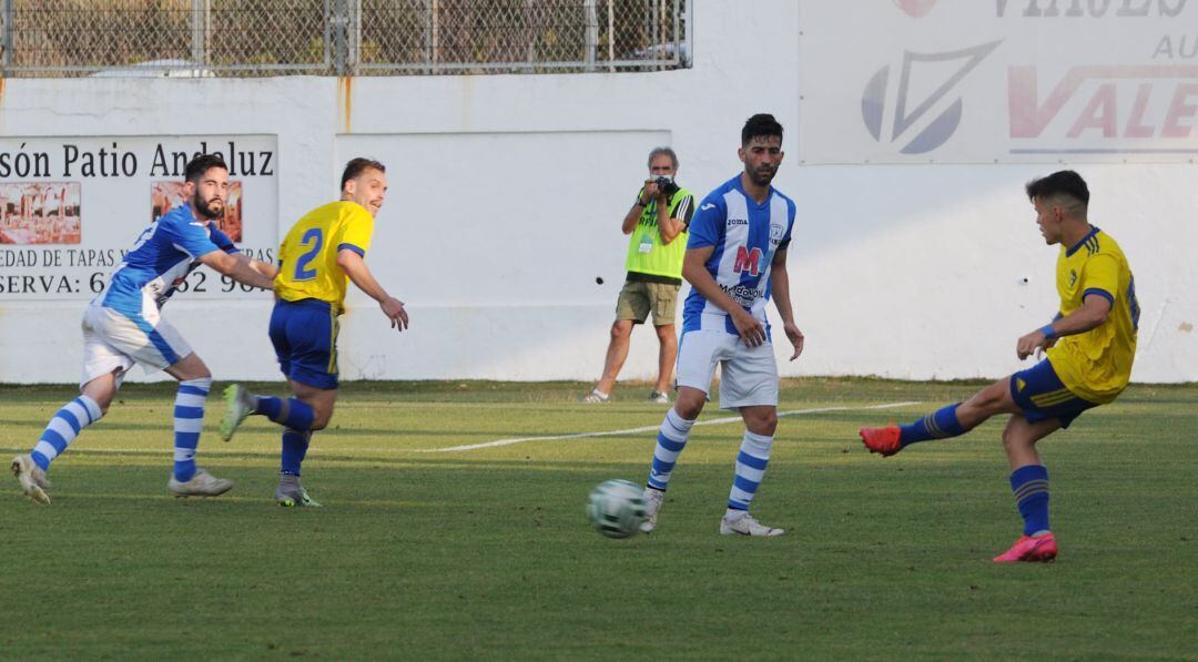 David Narváez durante un partido esta temporada