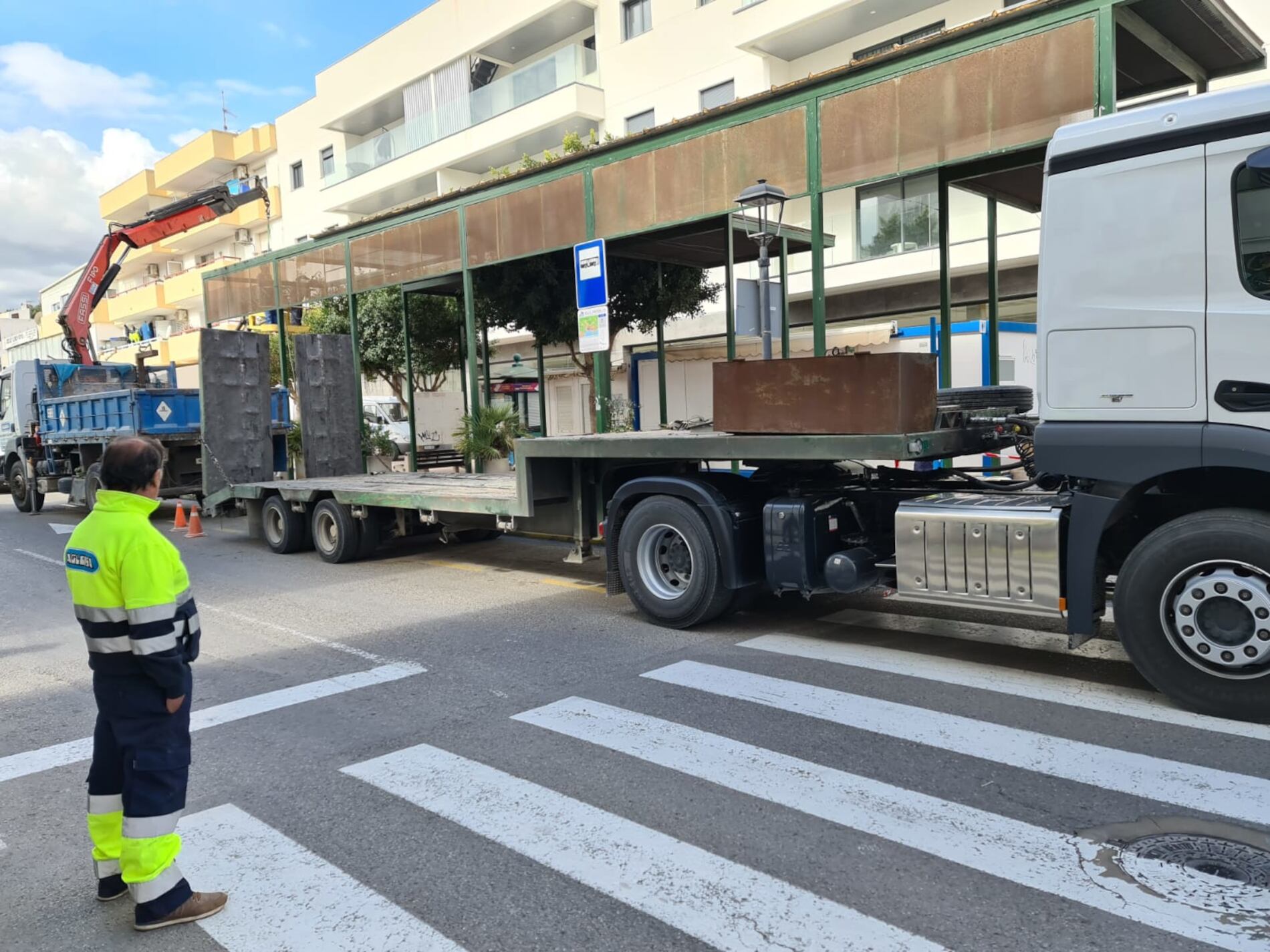 Imagen de la zona donde comienzan los trabajos