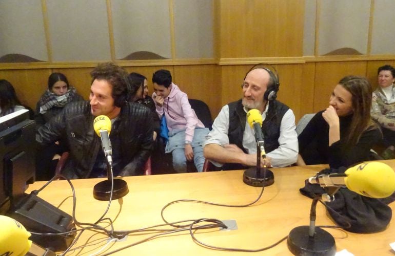 Álex Gadea, José Luis Gil y Ana Ruiz