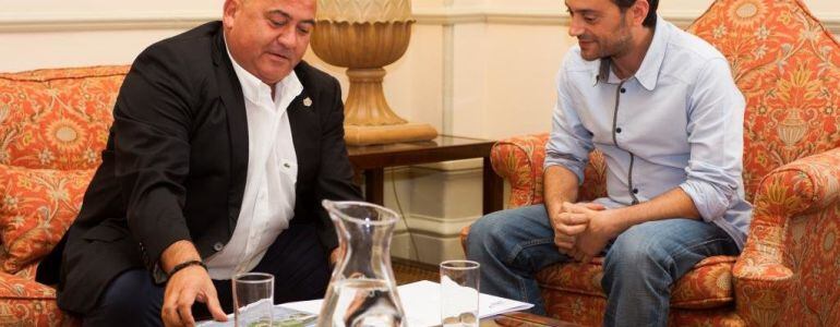 José Antonio Santiso con Xulio Ferreiro