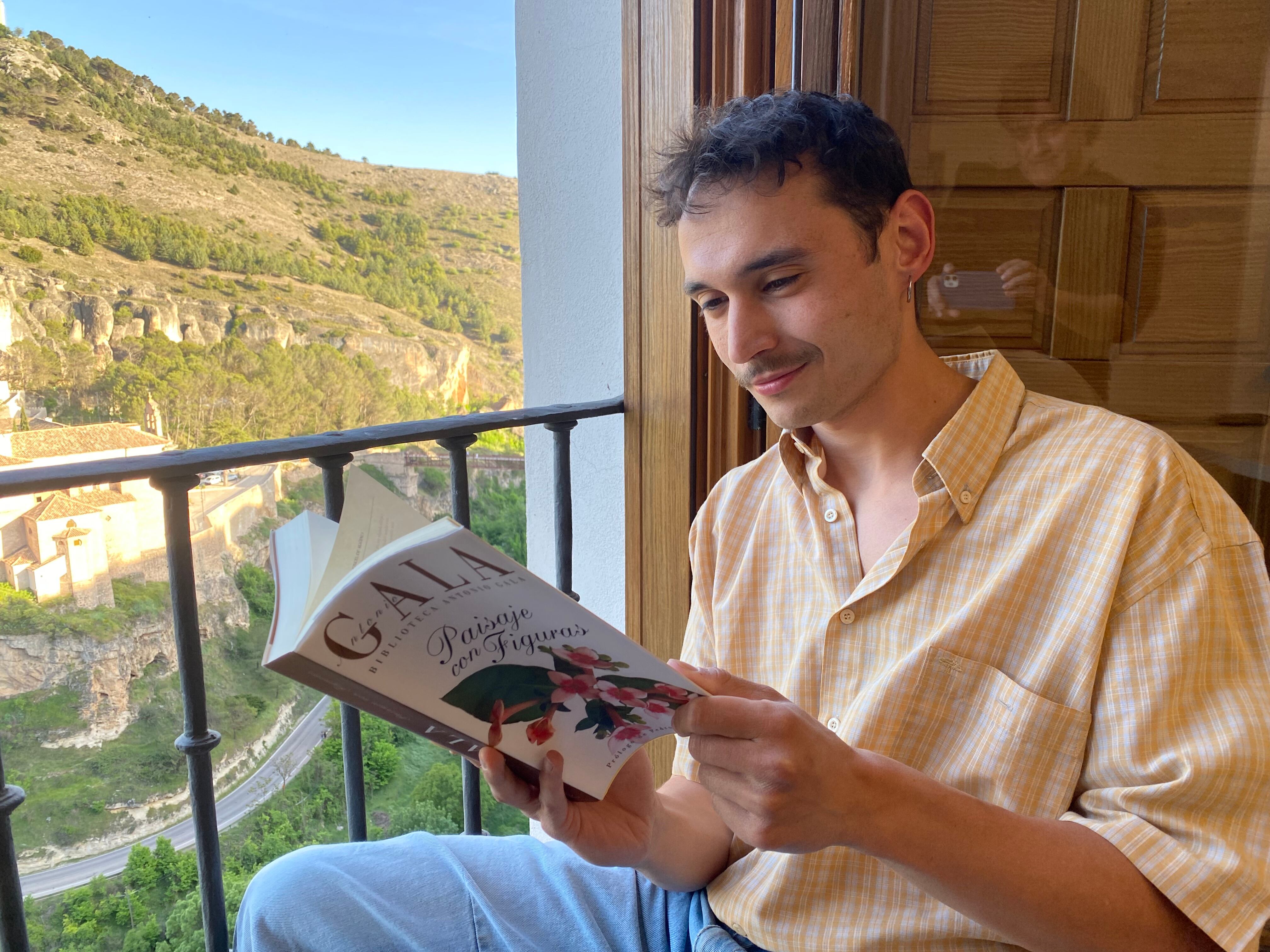 Javier Zamora, residente de la segunda promoción del 4C de Cuenca.