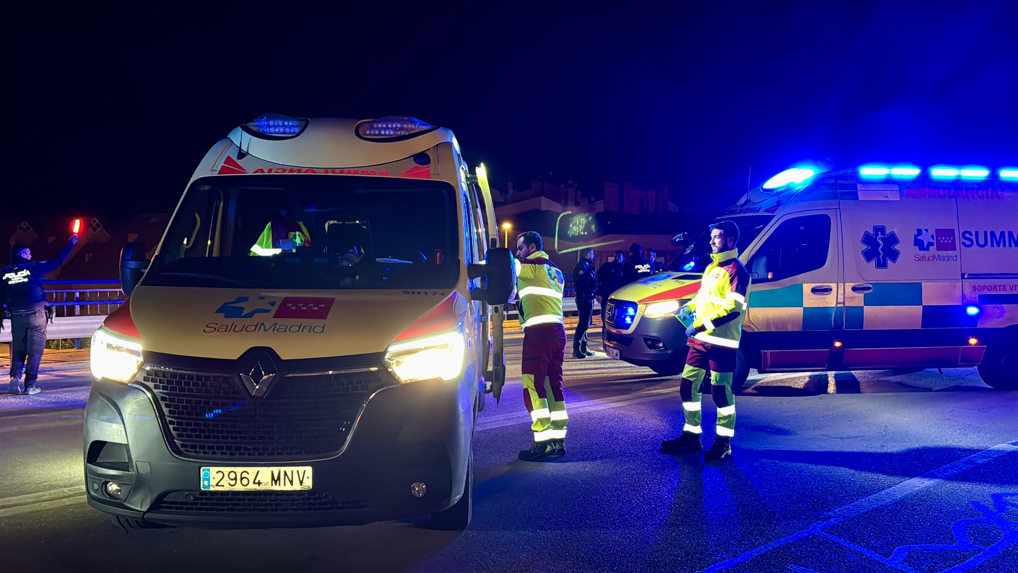 La mujer ha sufrido traumatismo cráneoencefárico severo que ha provocado su traslado pronóstico grave al Hospital  U. Doce de Octubre