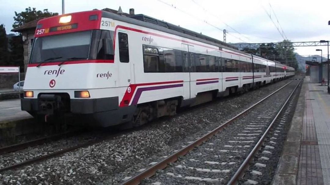 Tren de cercanías de Cantabria