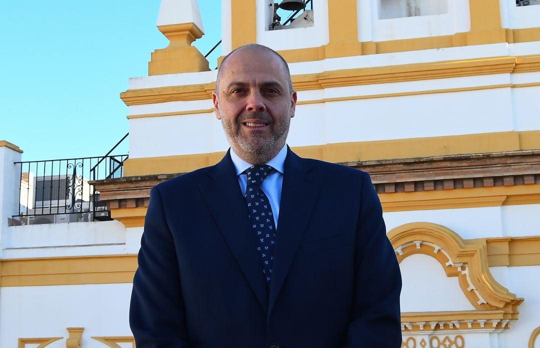 Sergio Sopeña, candidato a hermano mayor de la Esperanza de Triana