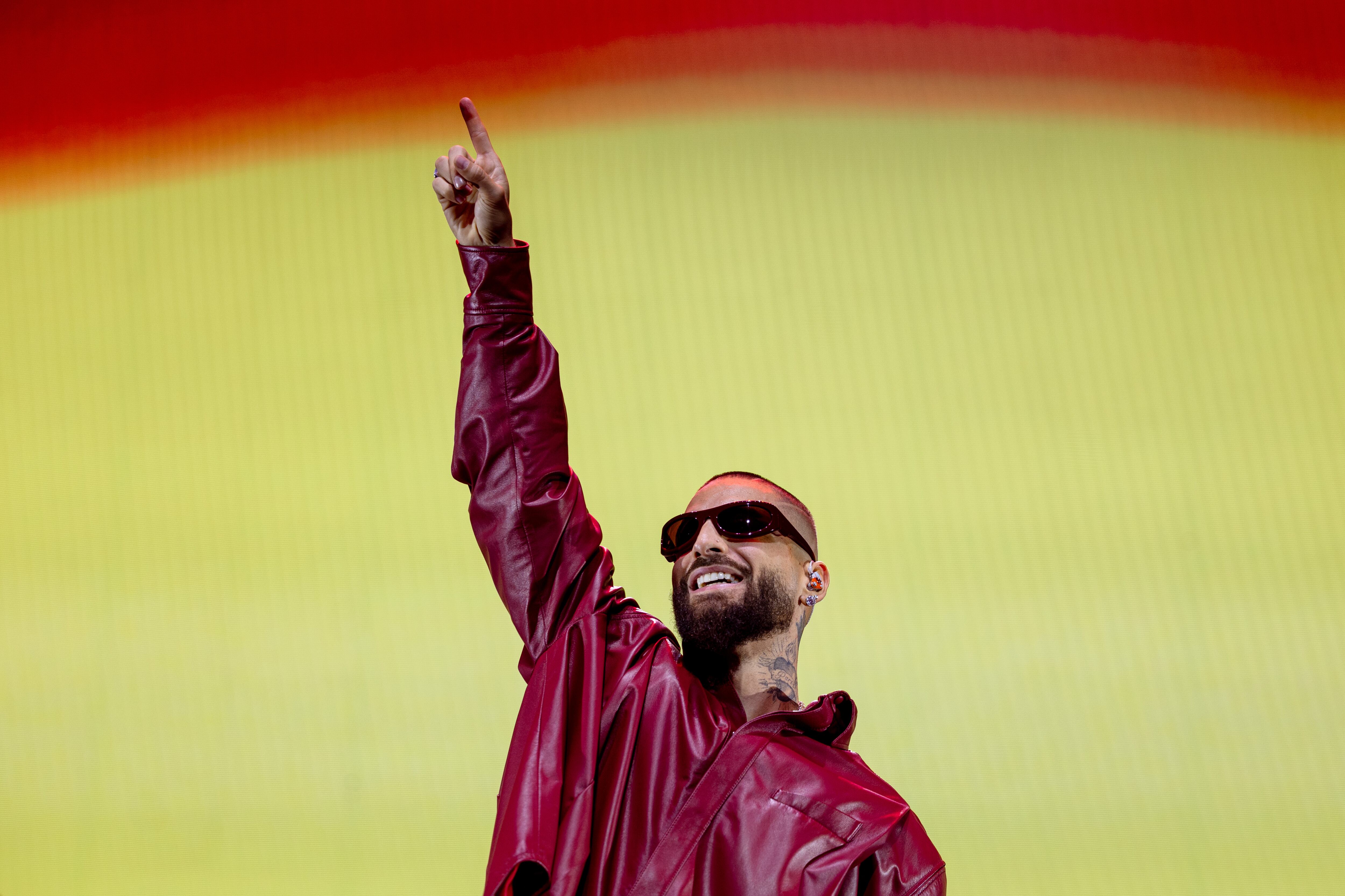 El artista colombiano Maluma