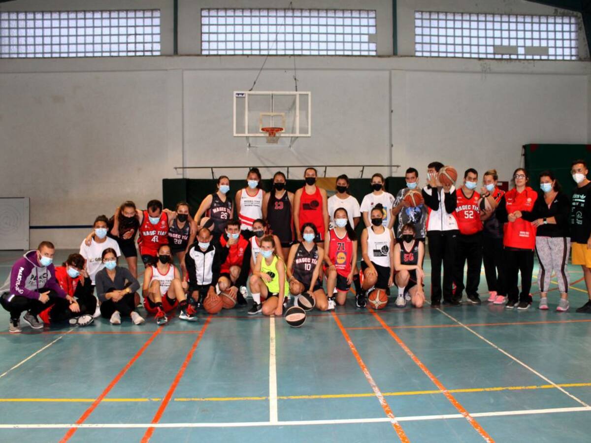 El CD Magec Tías potencia el baloncesto inclusivo