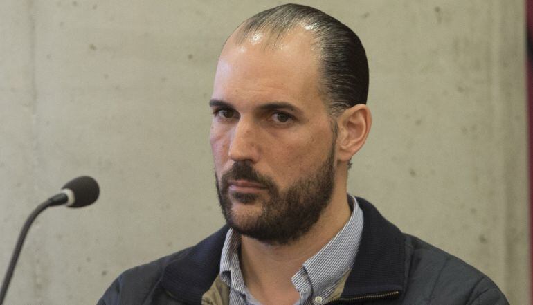 Juan Cuenca, el &#039;cerebro&#039; del doble crimen de los Visser, durante el juicio que se desarrolla en la Ciudad de la Justicia