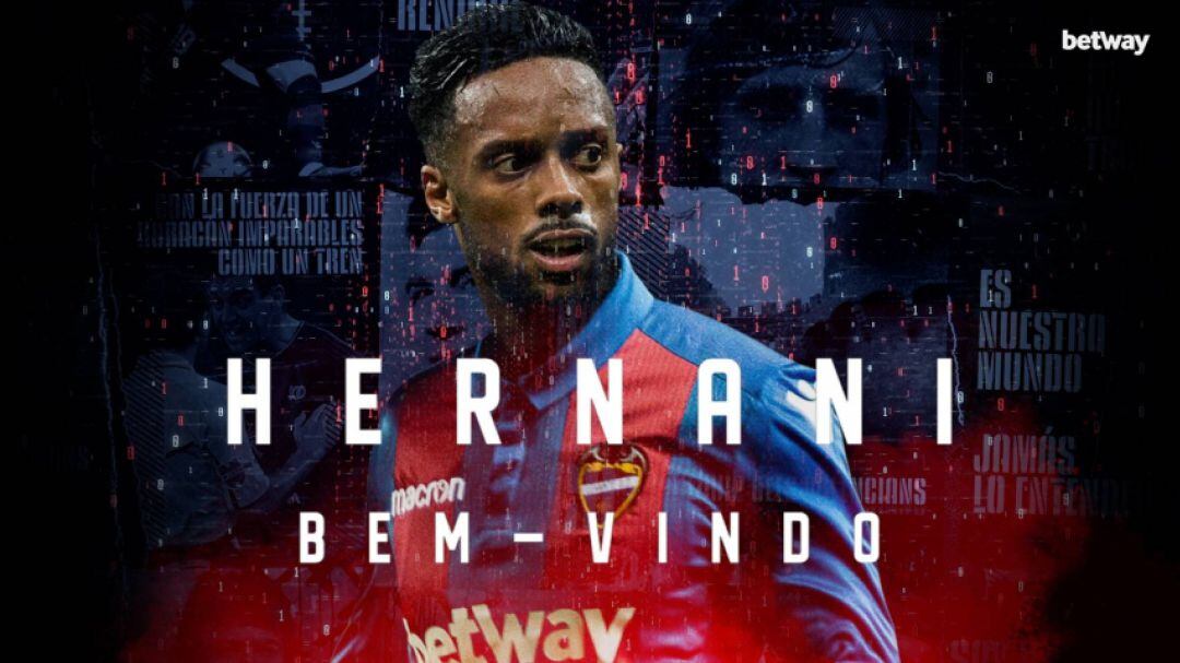 Hernani, nuevo jugador del Levante