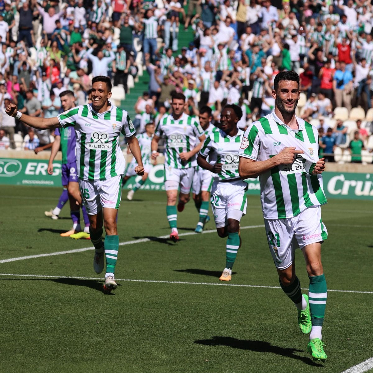 Albarrán celebrando el gol de la victoria ante el Málaga.