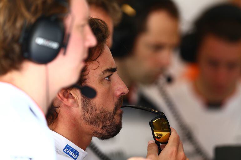 Fernando Alonso, en Hungaroring