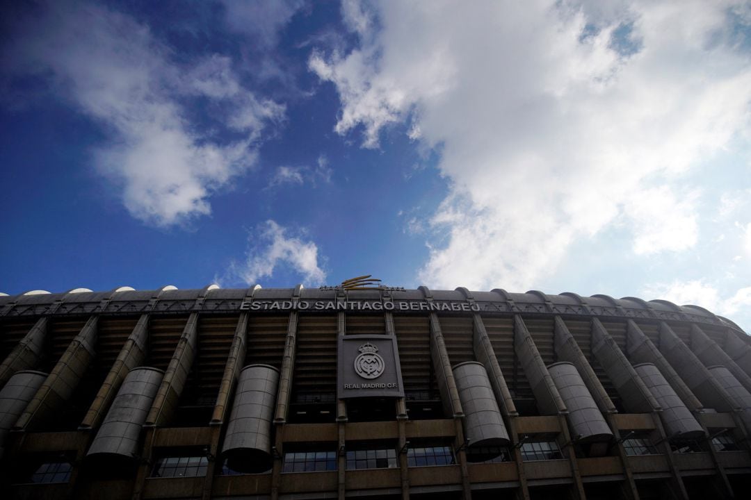 El estadio Santiago Bernabéu. 