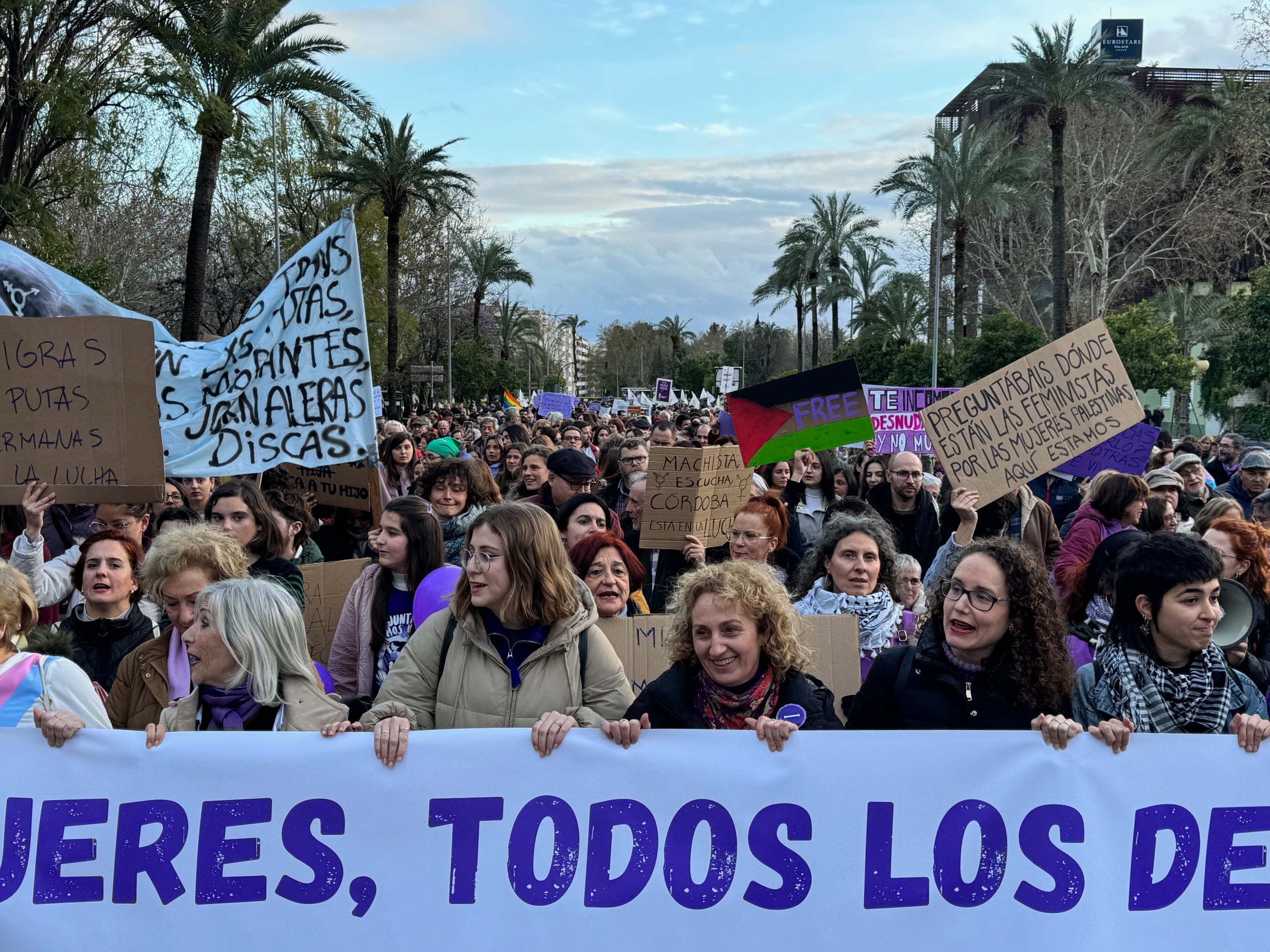 Manifestación del 8M en Córdoba